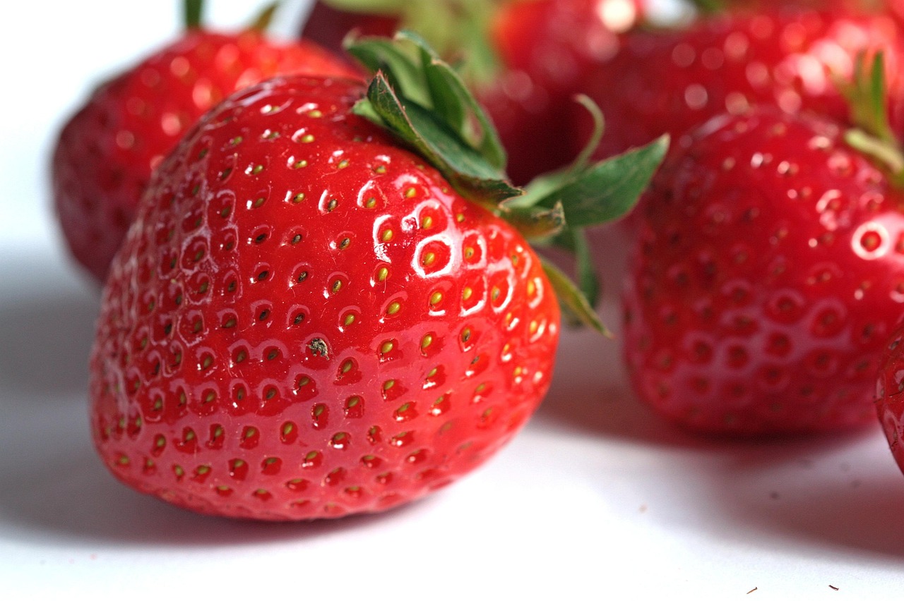 strawberries for jam